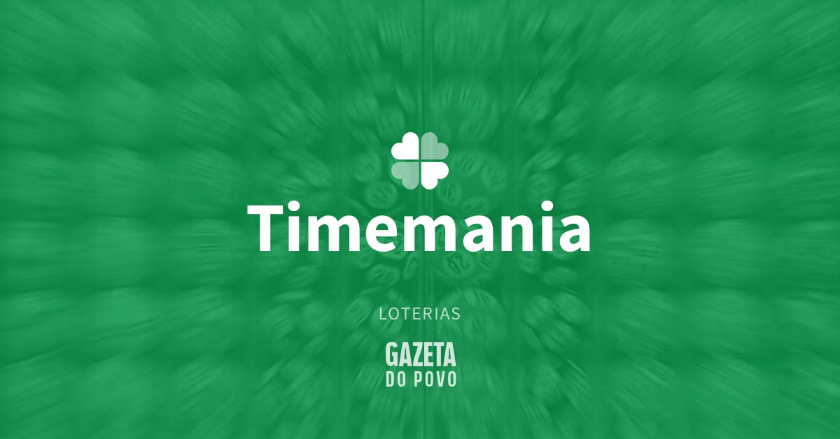 Timemania passa a ter Bolão CAIXA e amplia as apostas do tipo