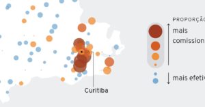 Cargos comissionados nas câmaras do Paraná