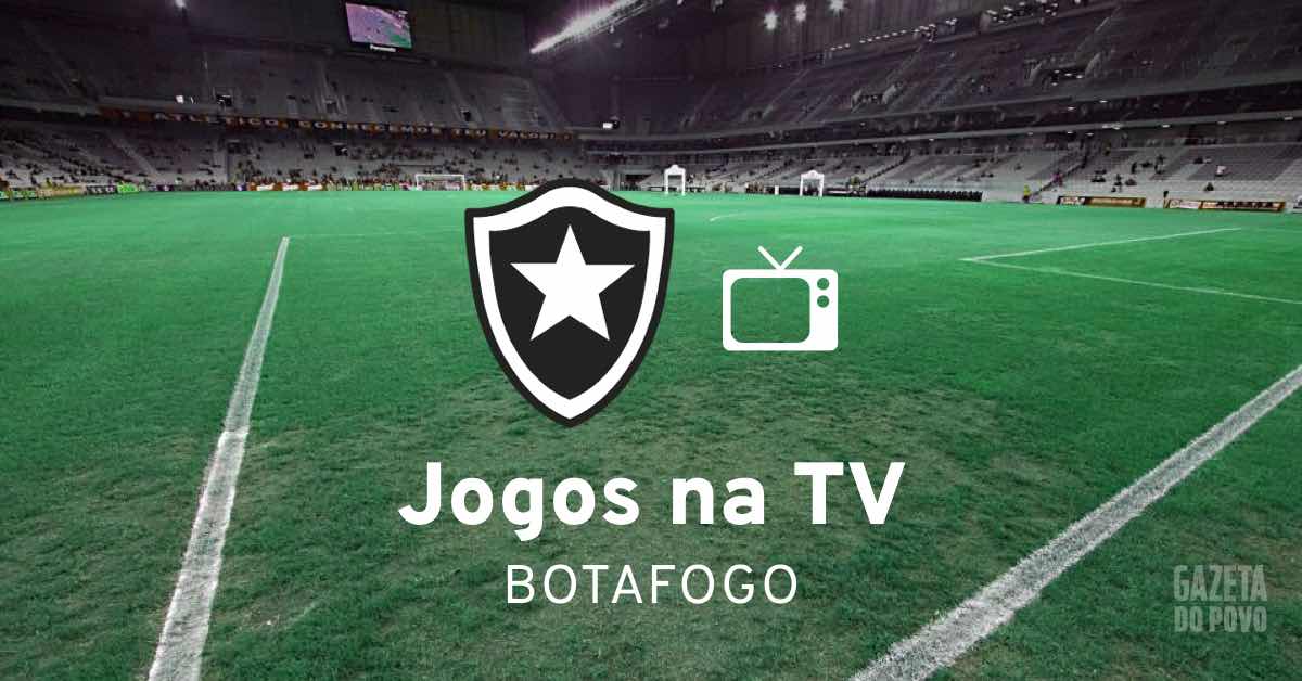 Próximos jogos do Botafogo: onde assistir ao vivo na TV