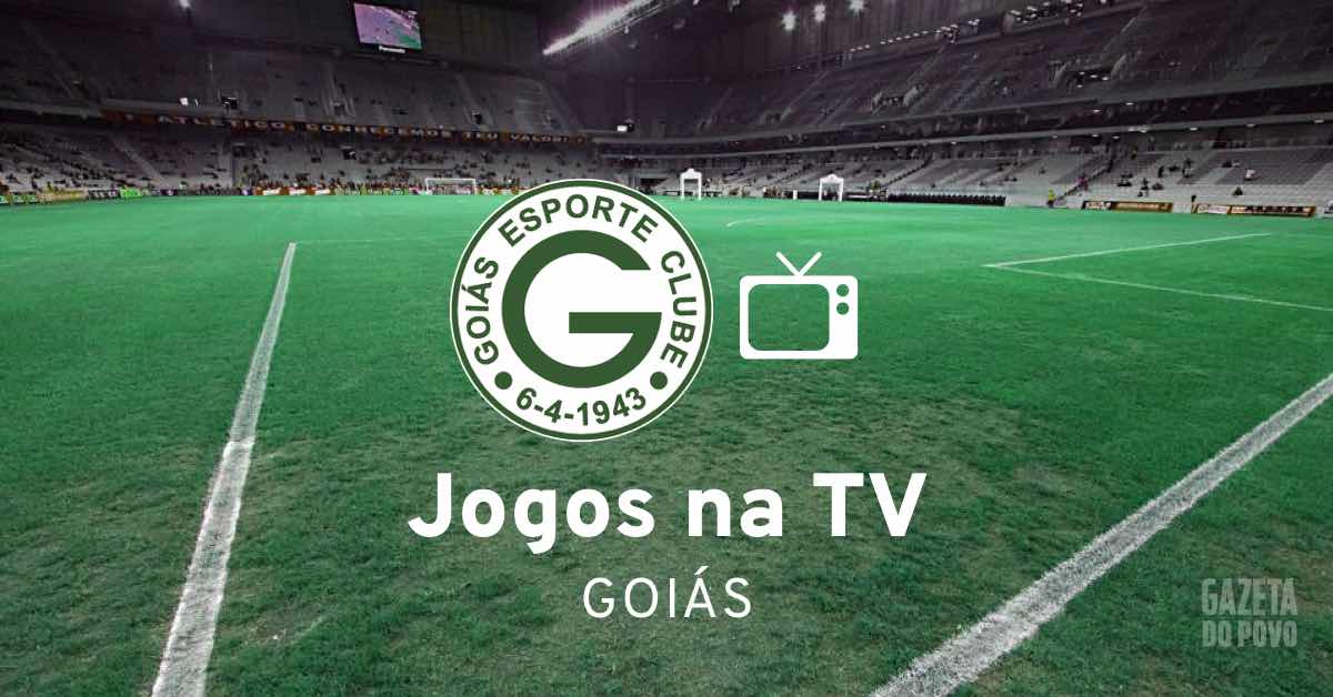 Qual o canal que vai transmitir o jogo do Goiás?