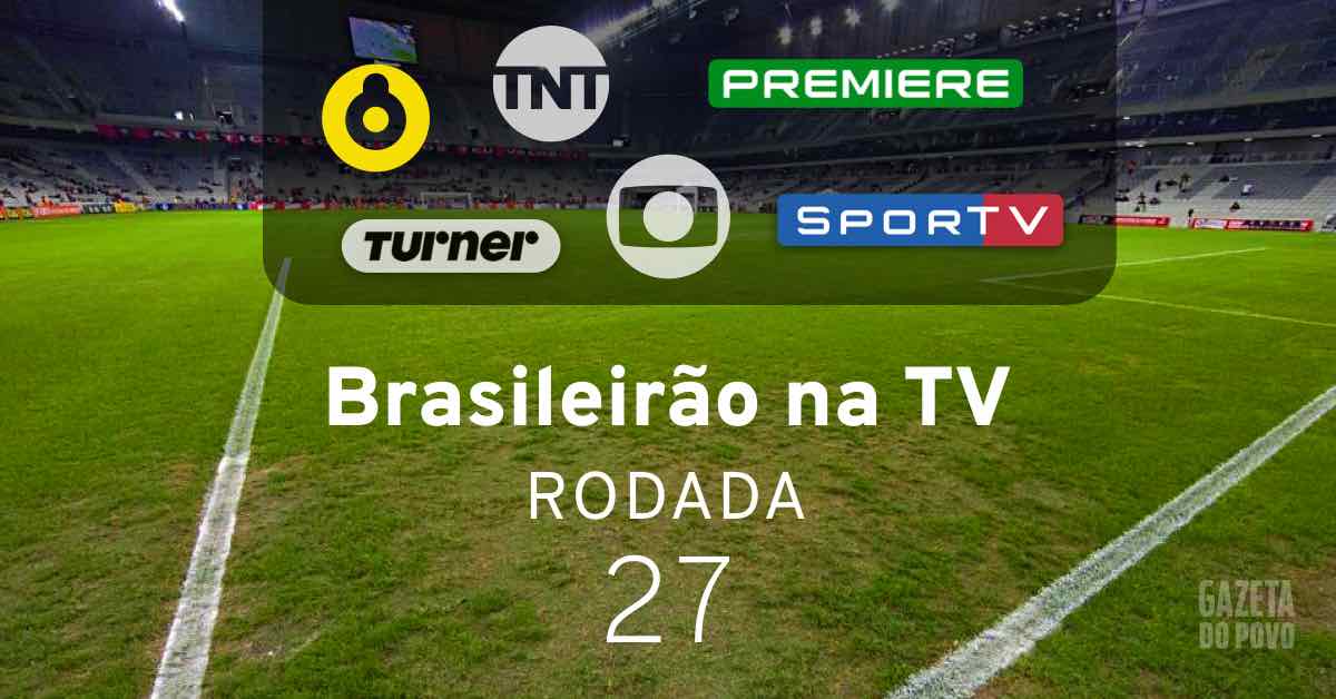 Jogos de hoje: Brasileirão ao vivo na TV (sábado 27/abril)