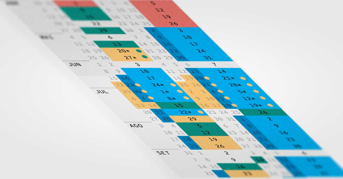 Veja o calendário completo do futebol brasileiro em 2020